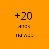 "16 anos na web"