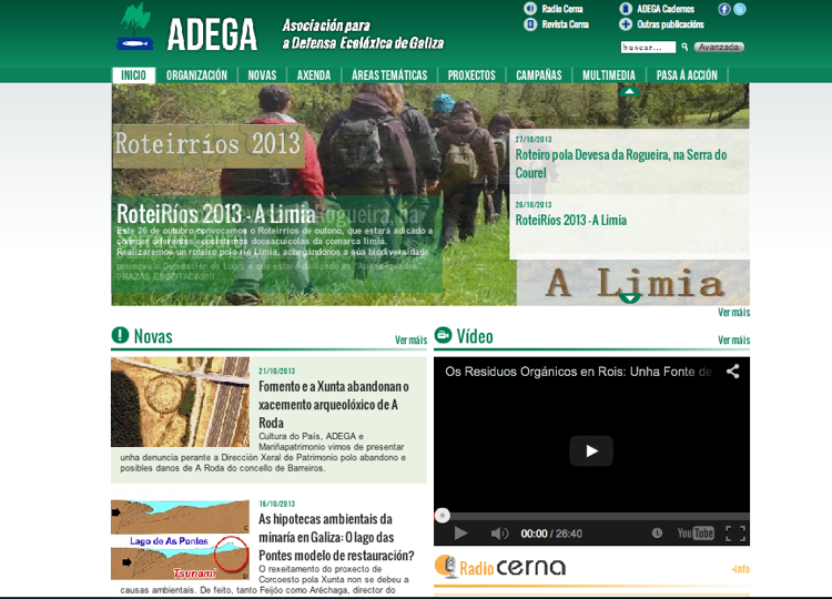 ADEGA (Asociacin para a Defensa Ecolxica de Galiza)